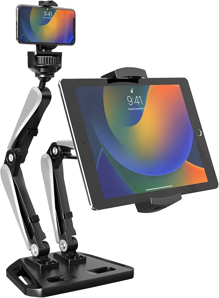 Soporte 2 en 1 para Tablet y Teléfono