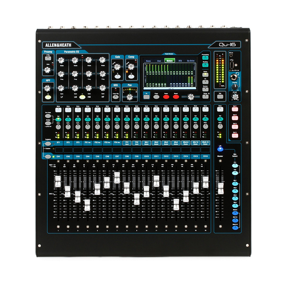 Consola Digital Allen & Heath QU-16