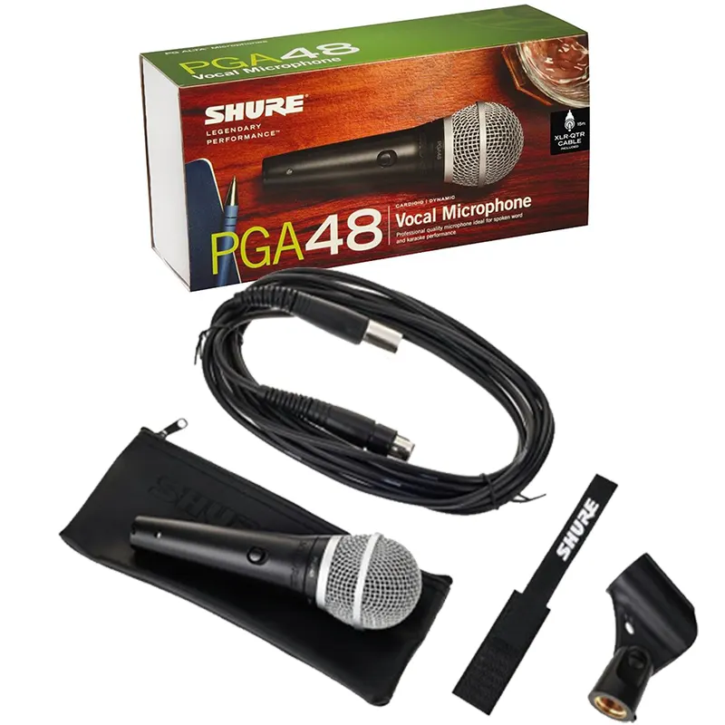 Micrófono cardioide dinámico marca Shure PGA48 - Imagen 2