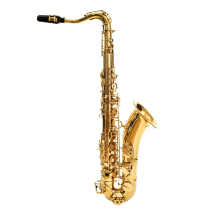 Saxofón Tenor Bb Acabado Dorado